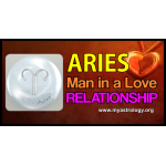 Aries man in a love relationship
