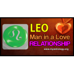 Leo man in a love relationship