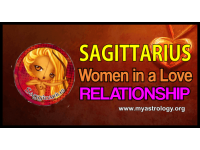 Sagit­tar­ius woman in a love relationship