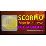 Scor­pio man in a love relationship