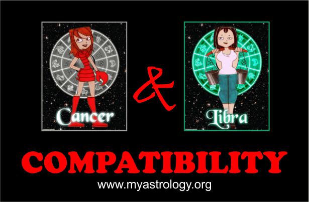 Friendship Compatibility for Cancer and Libra using Astrology