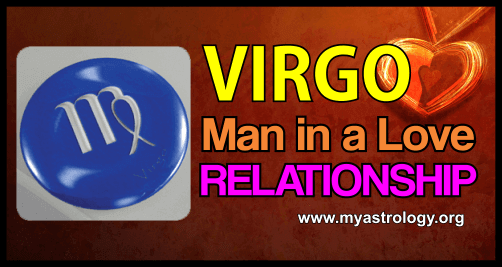 Virgo man in a love relationship
