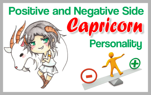 Positive and Negative Side Capricorn